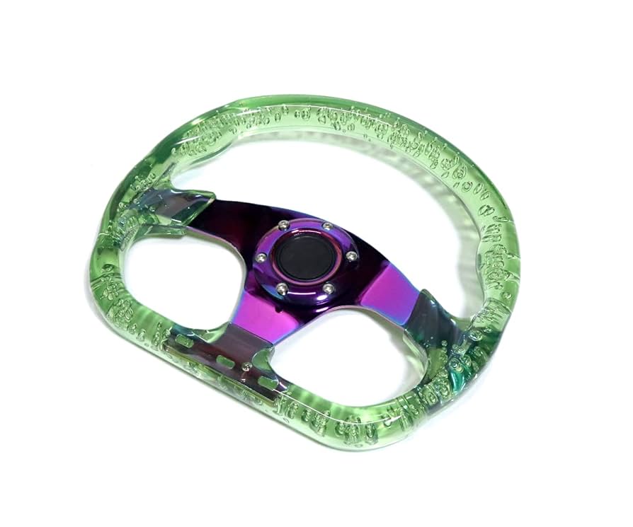 ステアリング ディープコーン グリーン カーボン 未使用 USDM JDM ステアリング ディープコーン グリーン カーボン 未使用 USDM JDM